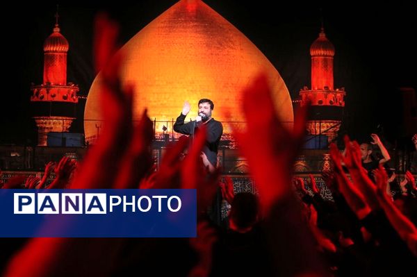 مراسم پرفیض سومین شب احیای لیالی‌القدر در آستان مقدس امام زاده طاهر کرج