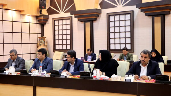 جلسه شورای پشتیبانی نهضت سوادآموزی استان بوشهر