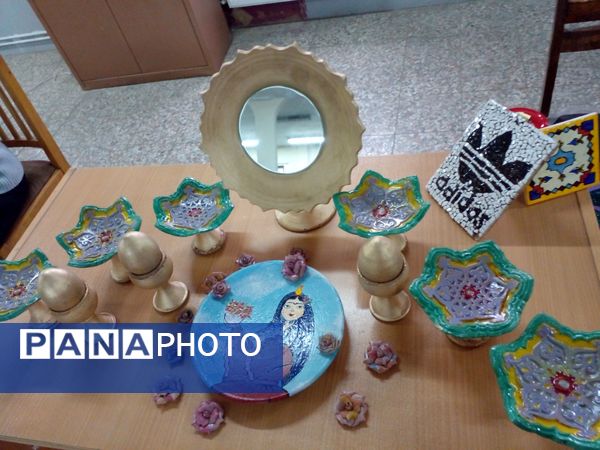برگزاری نمایشگاه مهارت‌محور دختران هنرستانی ملارد