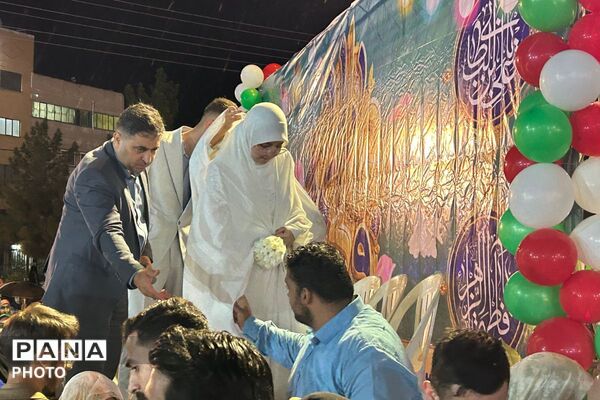 مراسم ازدواج زوج های شهرستان پردیس در سالروز ازدواج امام علی(ع) و حضرت زهرا (س)