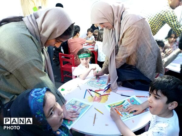آماده‌سازی موکب‌های جشن ولایت به همت سازمان دانش‌آموزی رباط‌کریم