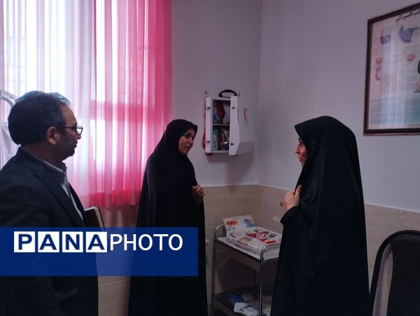 افتتاح اتاق بهداشت در دبستان دخترانه مالک‌ اشتر شهرستان ملارد