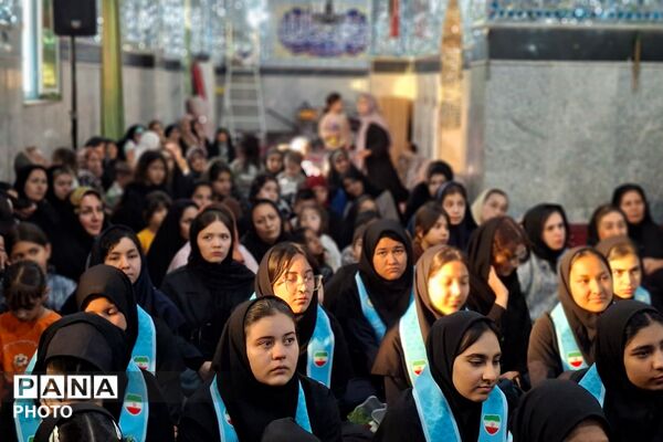 جشن آغاز هفته کرامت و روز دختر ویژه دختران در روستای ولی‌آباد قرچک 