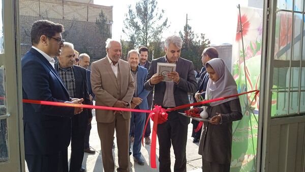 آیین افتتاح پایگاه نهضت سواد آموزی در دبستان شهید نجفی فدافن