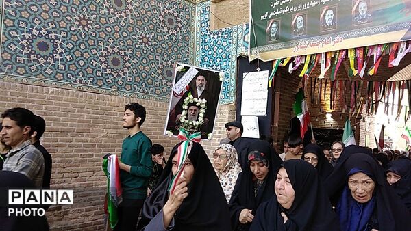 نماز  عبادی سیاسی جمعه در شهرستان نیشابور 
