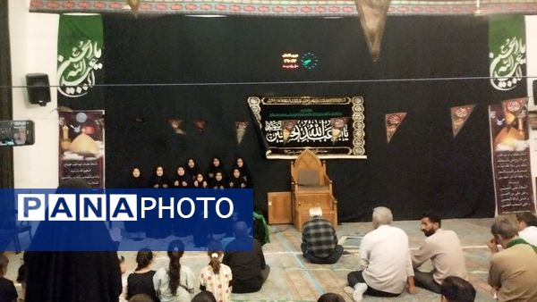 کودکان حسینی در غم عزاداری شهادت حضرت رقیه سلام الله علیها 