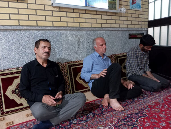 مراسم عزاداری شهادت امام محمد باقر(ع) در شهر جعفریه قم 