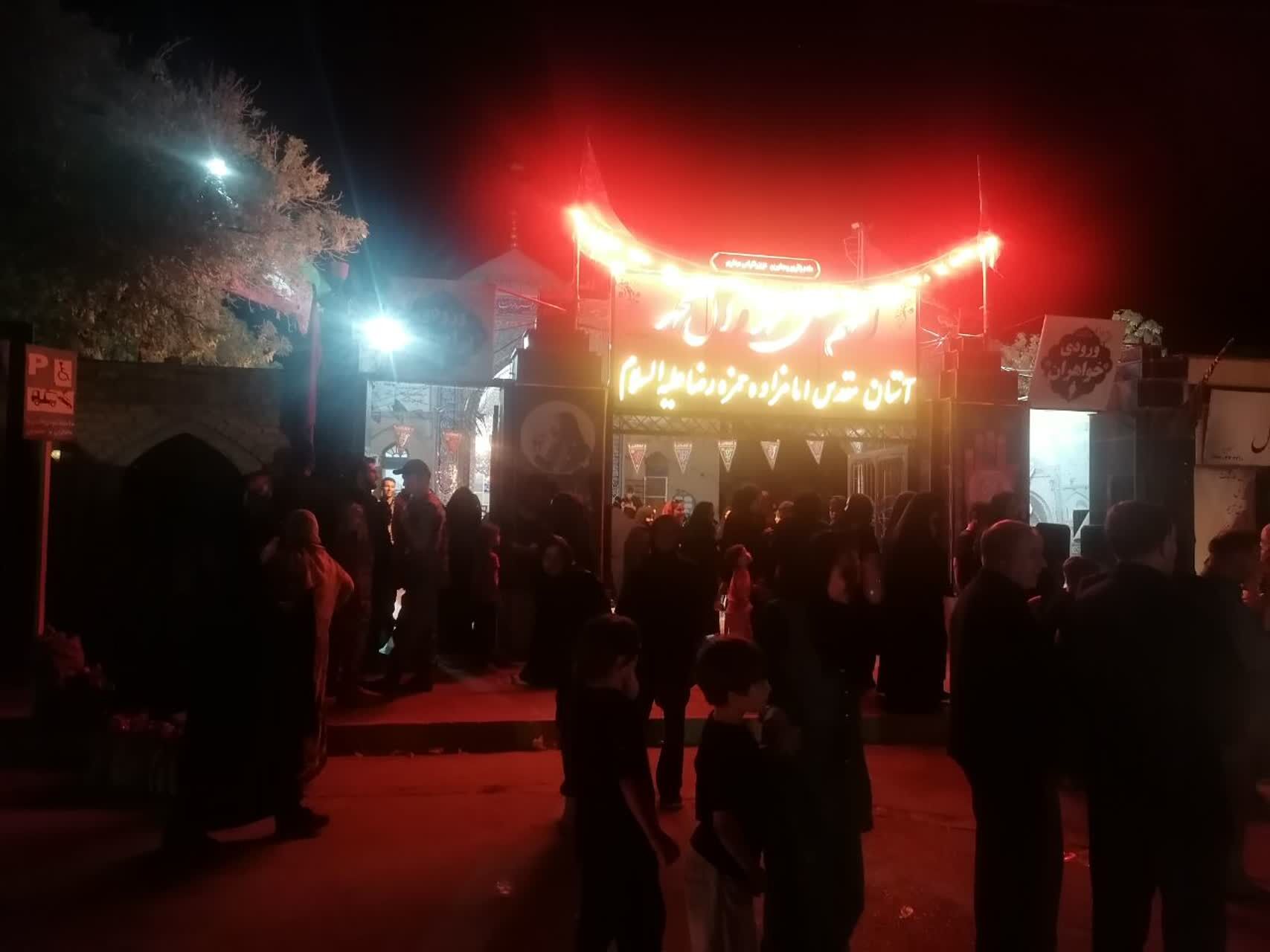 پیاده‌روی جاماندگان اربعین حسینی حرم تا حرم در شهرستان شیروان