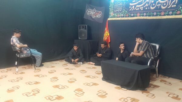 برگزاری هیات دانش‌آموزی انصارالمهدی شهرستان خانمیرزا