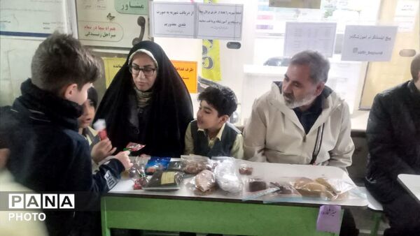 بازارچه مدارس غیر دولتی سما شهرستان بجنورد 