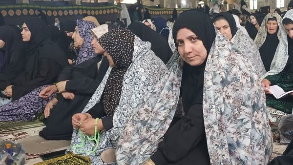 حضور پرشور کودکان در نماز جمعه یاسوج