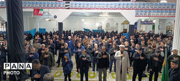 حضور در شور مردم شهرستان سملقان در پی شهادت رهبر معظم انقلاب اسلامی