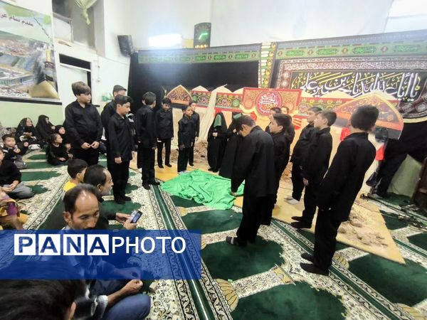 عزاداری و تغزیه خوانی خرابه شام و اجرای سرود بی بی رقیه