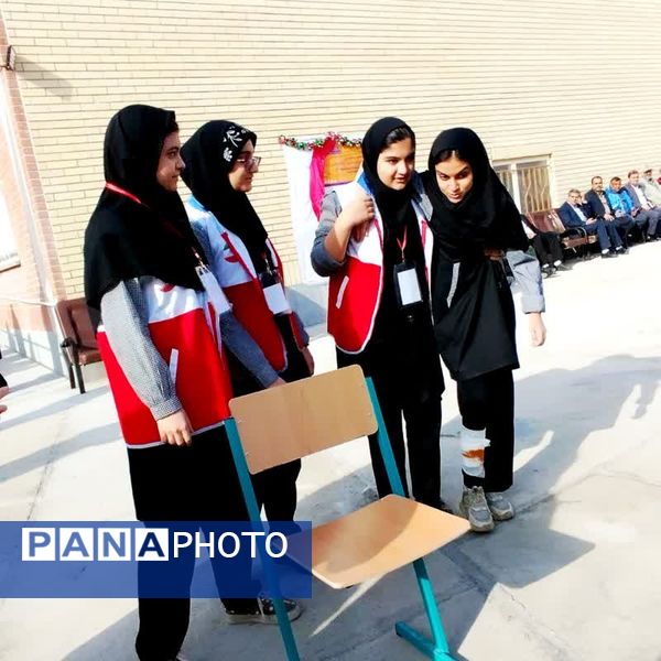 بیست و هفتمین مانور سراسری زلزله و ایمنی در مدارس شهرستان کلات