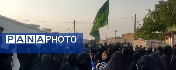 مراسم عزاداری امام حسین‌‌(ع) در روستای باغات
