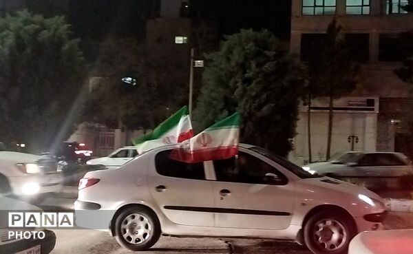بلوار فضل میزبان پرچم های ایران شد 