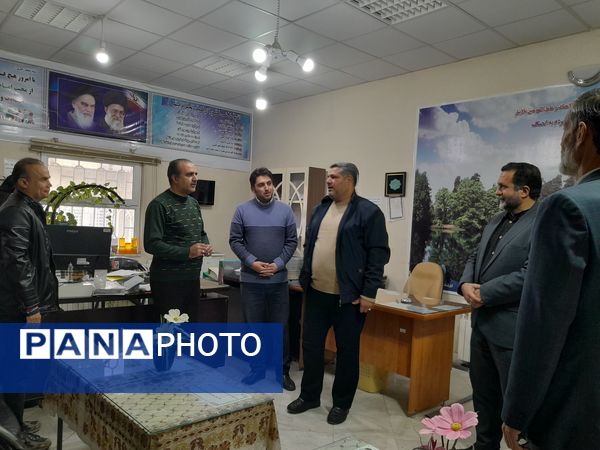 اولین بازدید رسمی معاون استاندار و فرماندار ویژه تربت حیدریه از مجموعه ادارات شهرستان تربت حیدریه