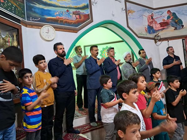محفل انس با قرآن کریم در زورخانه باب‌الحوائج قائمشهر