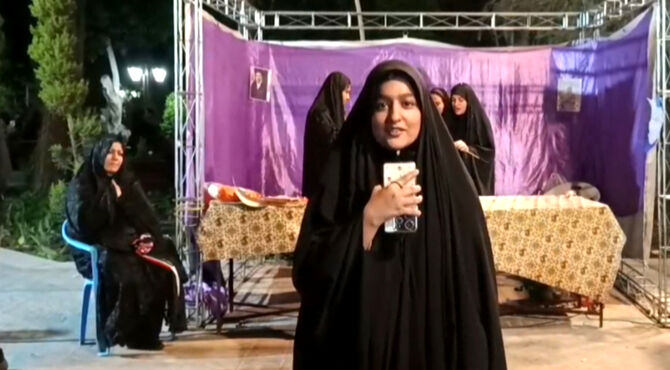 موکب نوجوان مبارز در یزد