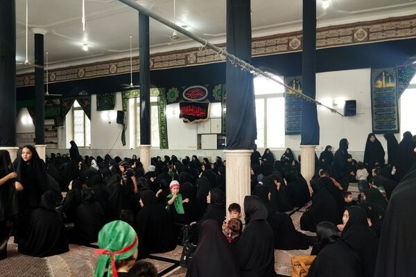 همایش بزرگ شیرخوارگان حسینی در شهر جعفریه