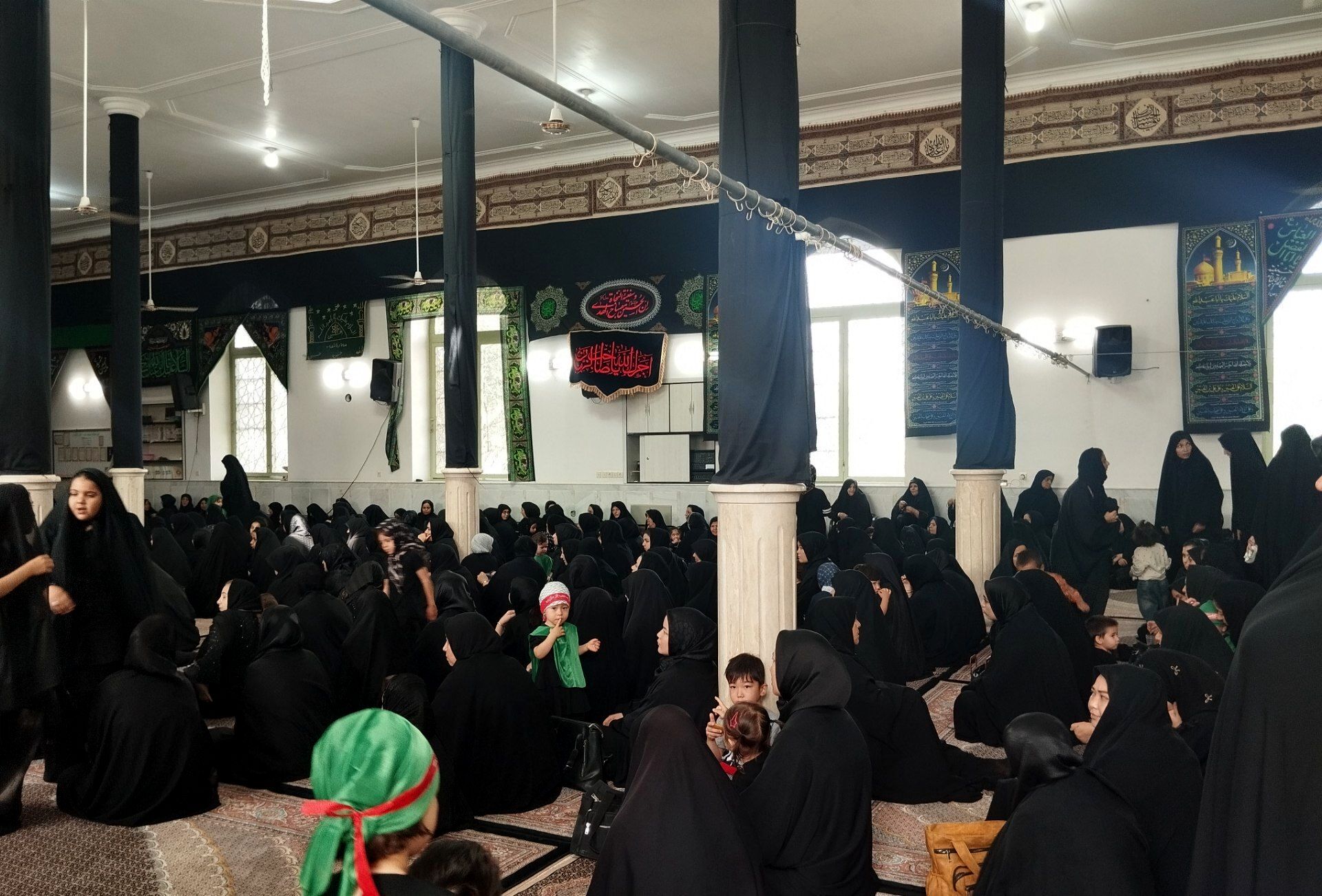 همایش بزرگ شیرخوارگان حسینی در شهر جعفریه