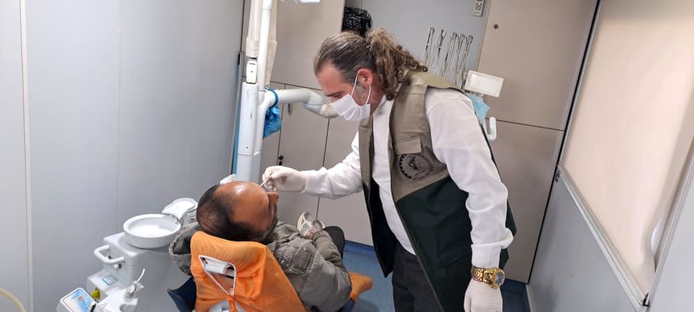 خدمات درمانی رایگان مردم کوهسار توسط گروه جهادی شهدای مدافع سلامت استان البرز 