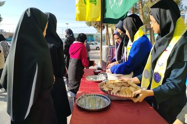  جشن نیمه شعبان در آموزشگاه شهید مجید دهنوی نیشابور 