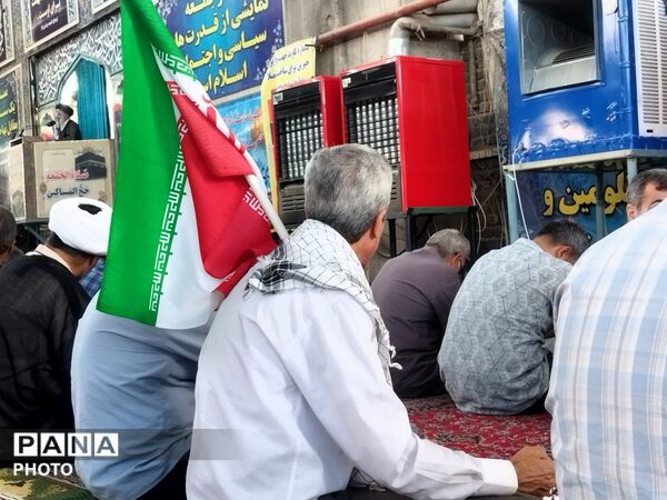 آخرین نماز جمعه شهریور ماه در مسجد جامع شهرستان نیشابور