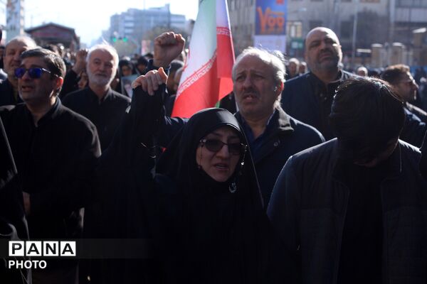 تهران در سوگ رهبر شهید انقلاب