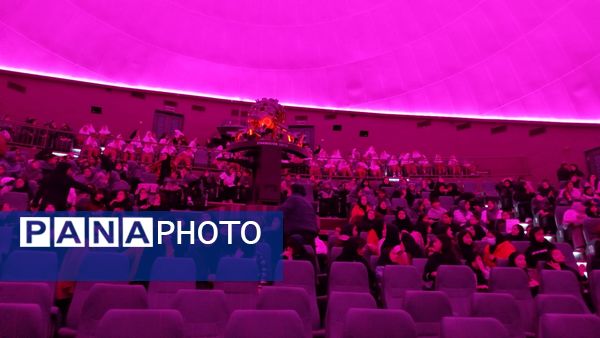 بازدید دانش‌آموزان دبیرستان پیرایش از افلاک‌نما نیشابور 