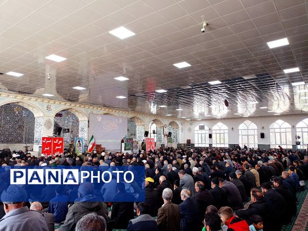 نماز عبادی سیاسی جمعه در شهرستان کاشمر 