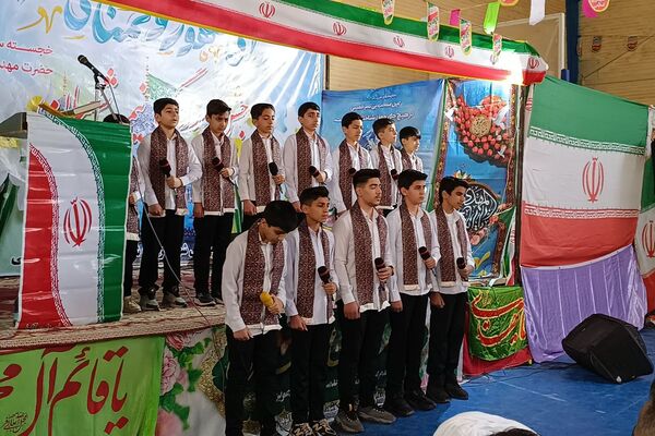 شور و شعف جشن نیمه‌شعبان در خانمیرزا