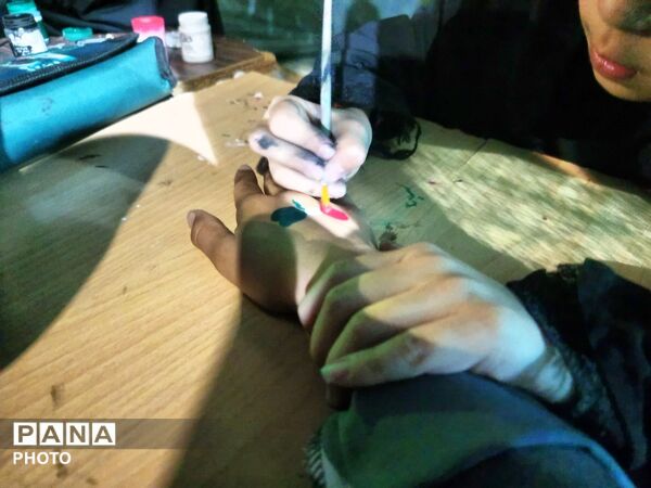 برپایی مواکب در حاشیه عزاداری خیابانی