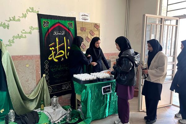 جلوه‌های عشق و ماتم فاطمی دانش‌آموزان ورامینی