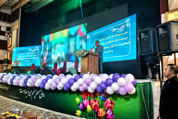 بازگشایی مدارس و تجلیل از خدمتگزاران زحمتکش 
