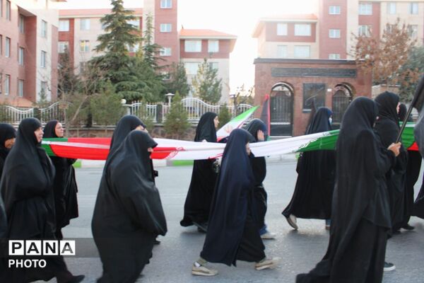 اجتماع خونخواهان و منتقمین شهادت حضرت آیت الله الامام شهید سید علی خامنه ای در پردیس