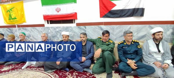 اجتماع امت حزب الله شیروان در پی شهادت شهید سید حسن نصرالله و حمایت از جبهه مقاومت و محکوم کردن رژیم صهیونیستی