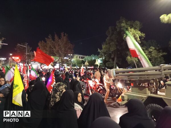 رزمایش «جان‌فدا»؛ نمایش آمادگی مردم نیشابور برای دفاع از کشور