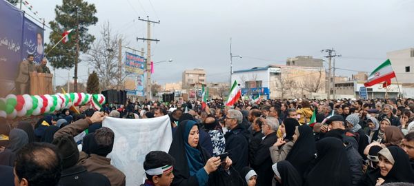 جشن با شکوه چهل و هفتمین سالگرد انقلاب اسلامی در ملایر