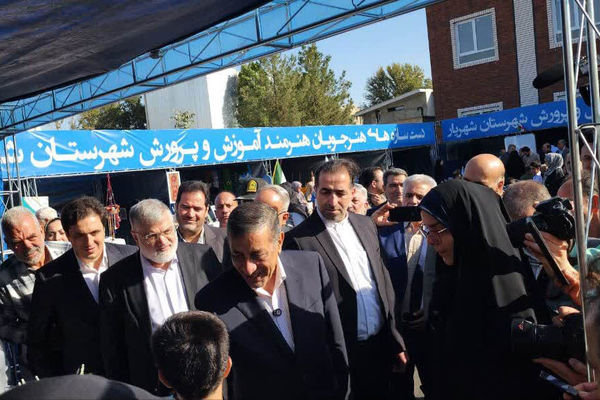 افتتاح ۳ طرح آموزشی در شهریار با حضور معاون اجرایی رئیس‌جمهور 