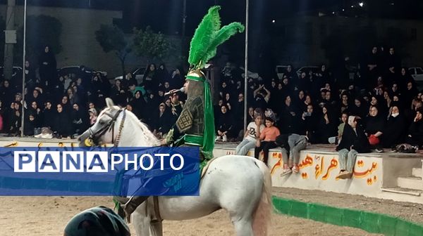 اجرای تعزیه شهادت حضرت علی اکبر(ع)