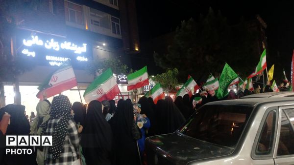 اجتماع باشکوه اهالی ولایتمدار شهرستان فردیس 
