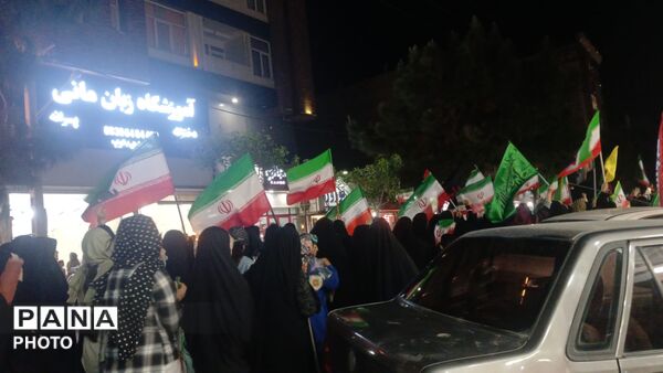 اجتماع باشکوه اهالی ولایتمدار شهرستان فردیس 