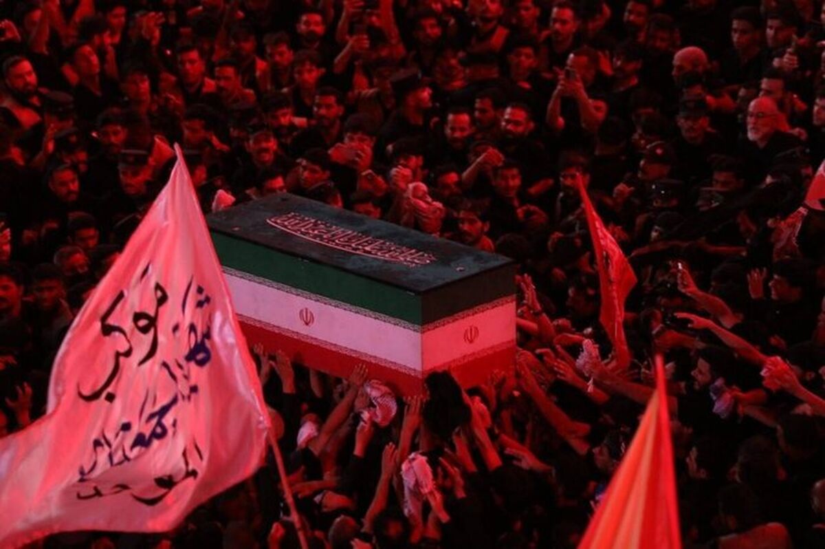 پایان مراسم تشییع پیکر مطهر رهبر شهید در کربلای معلی