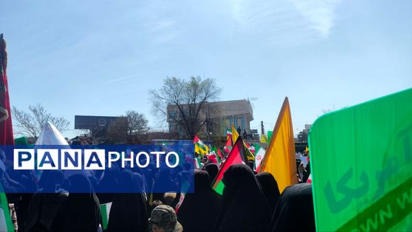 حماسه آفرینی مردم اراک در روز قدس