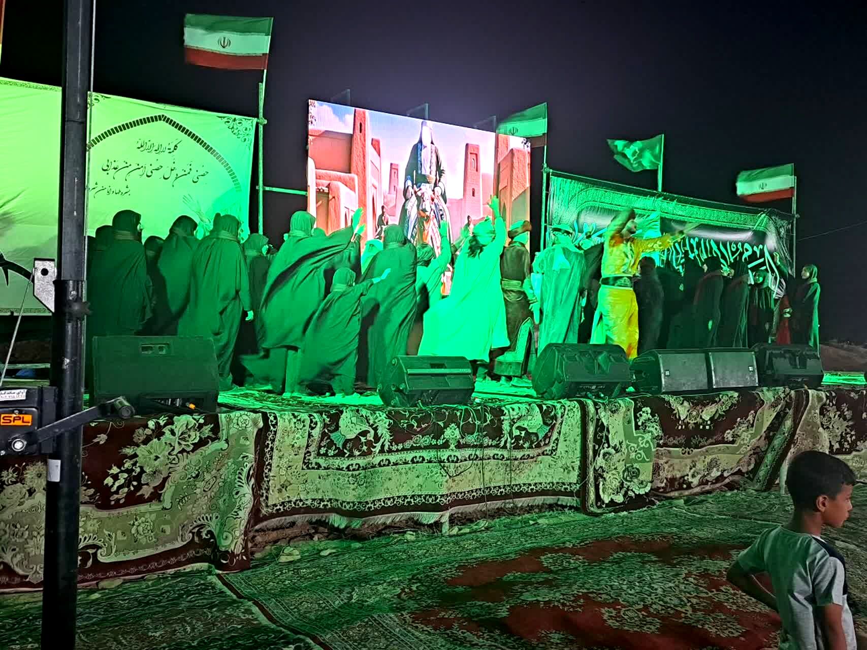 نمایش میدانی غدیر ثانی در بلوار شهدا نیشابور 