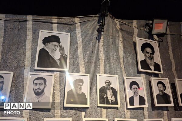 دهه سوم محرم،میزبان عزاداران اباعبدالله الحسین در میدان شهدای گمنام اندیشه