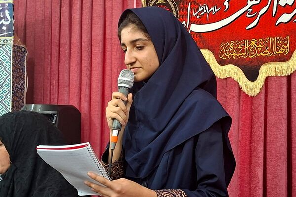 مدرسه نمونه‌دولتی ارشاد شهرستان قرچک در سوگ یاس نبی