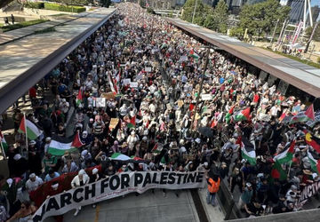 ده‌ها هزار نفر در سراسر استرالیا خواستار تحریم رژیم صهیونیستی شدند