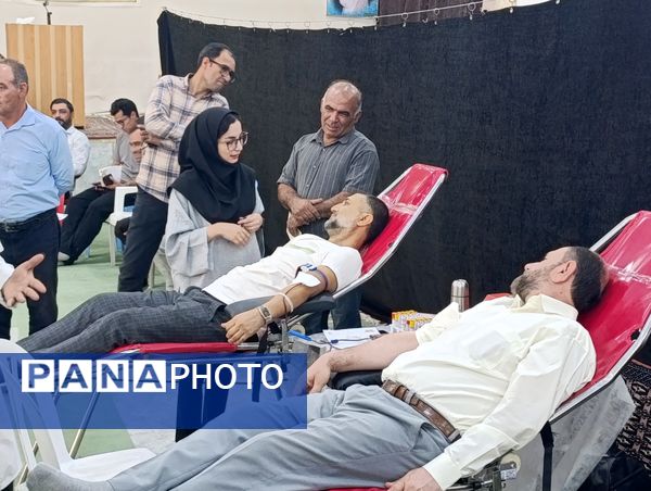 استقبال چشمگیر فراشبندی‌ها از اهدای خون؛ ۱۲۰ واحد خونی در یک روز جمع‌آوری شد